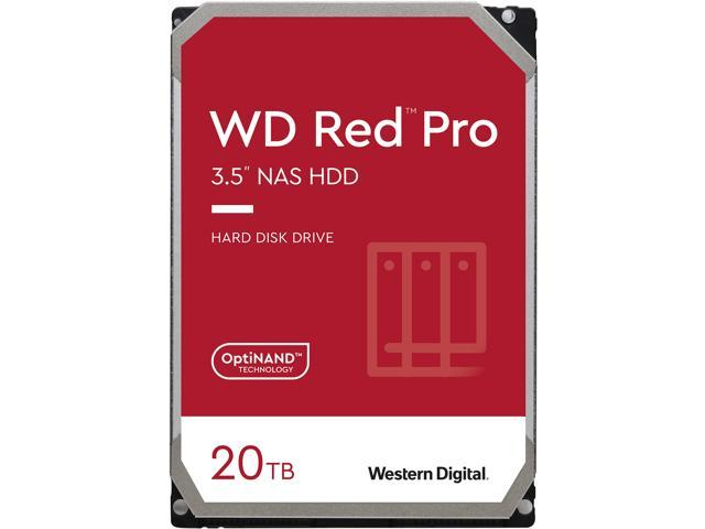 WD Red Pro 20TB 7200rpm 512MB 3.5" NAS HDD (WD201KFGX)