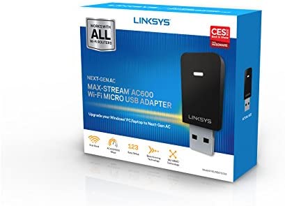 LINKSYS AC600 Wi-Fi USB Adaptor *此產品需上網下載驅動 / 砌機會預設安裝*
