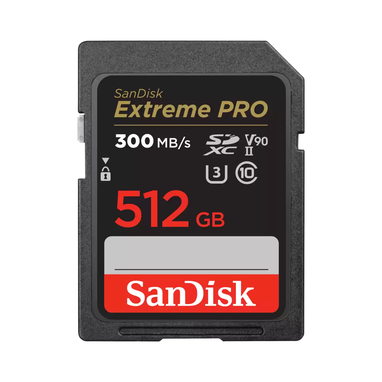SanDisk Extreme PRO SD UHS-II U3 4K V90  - 512GB