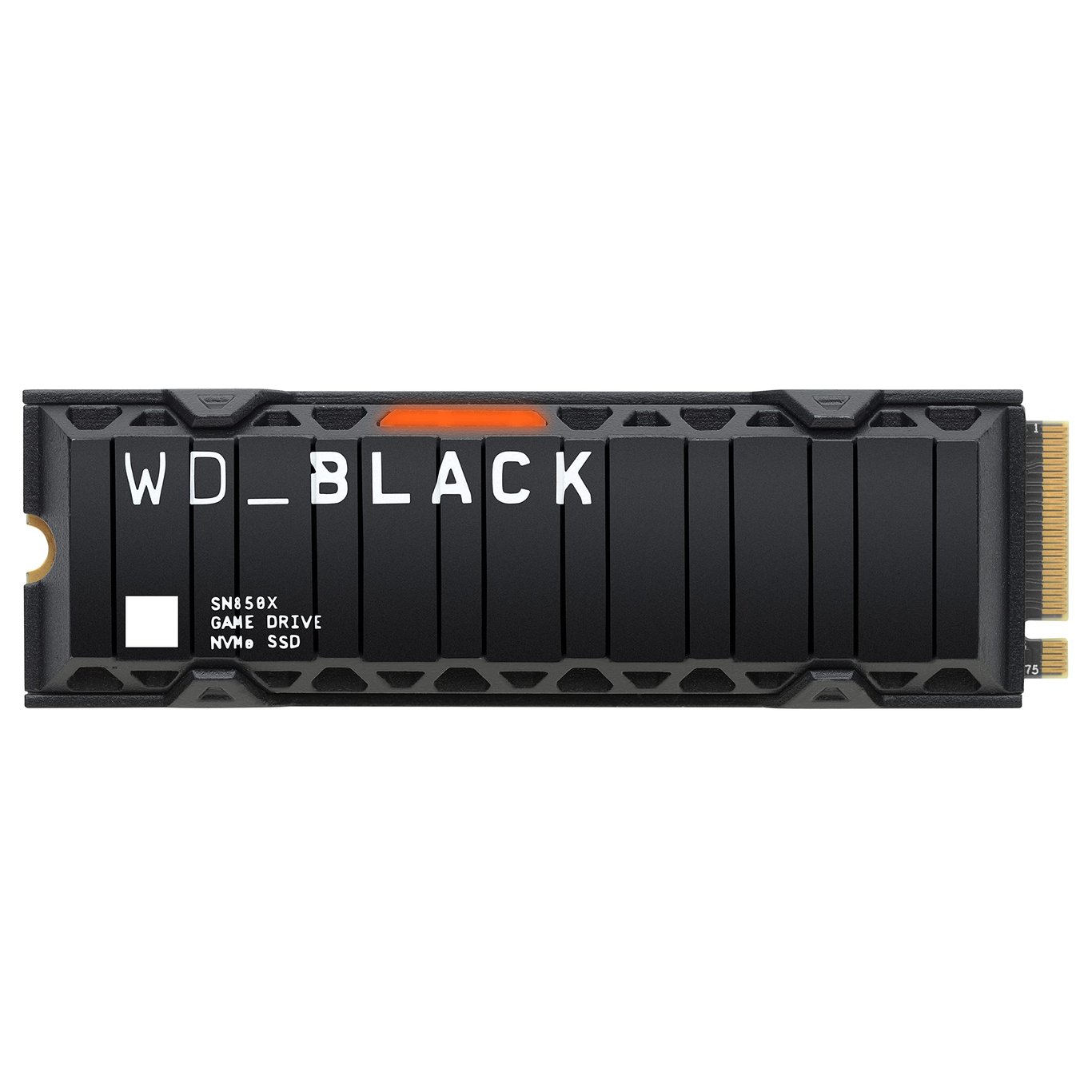 WD Black SN850X 2TB TLC NVMe PCIe 4.0 x4 M.2 2280 SSD (With Heatsink)