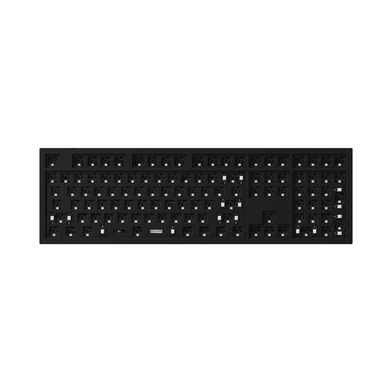 Keychron Q6B1 100% QMK 自定義機械鍵盤 (Barebone 準成品 可換RGB背光) - 碳鑯黑色