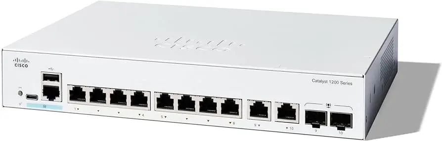 Cisco C1200-8T-E-2G-UK Managed Switch