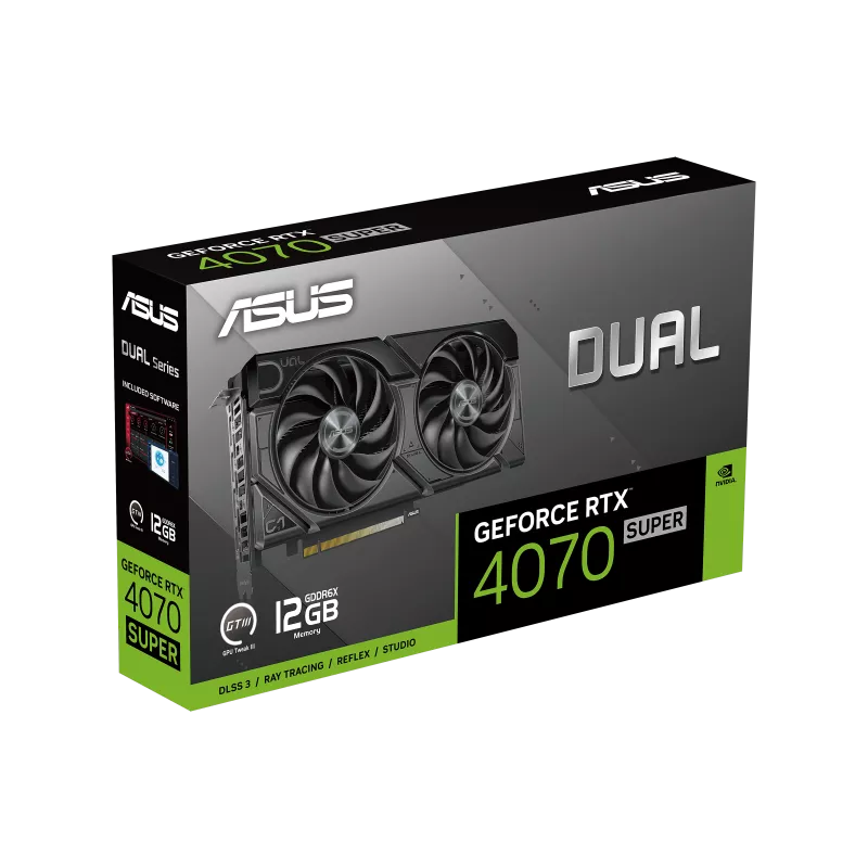 ASUS 華碩 DUAL GeForce RTX 4070 Super 12G GDDR6X EVO 顯示卡