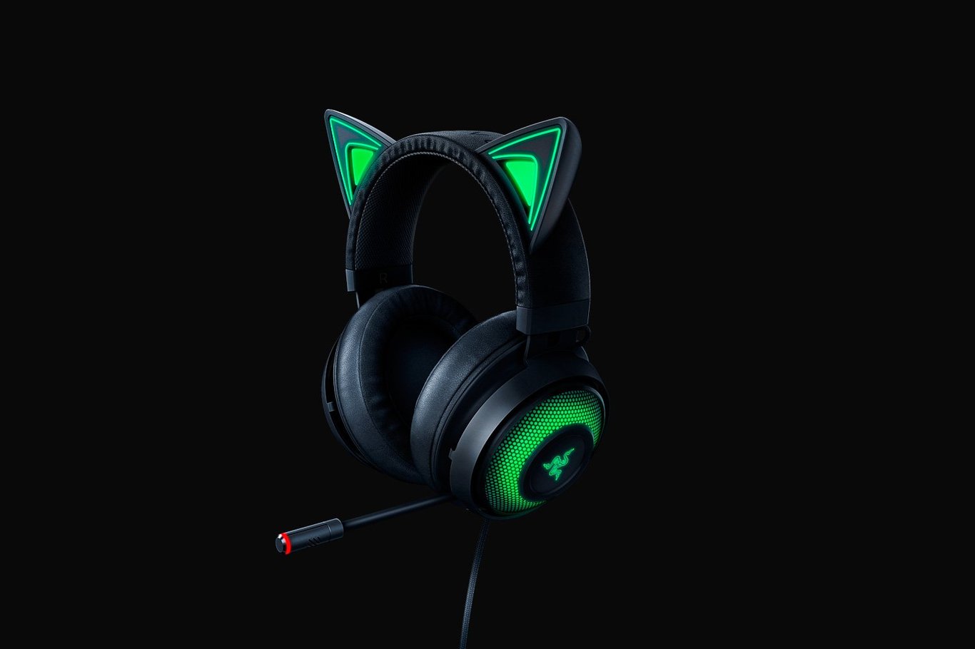 Razer Kraken Kitty - 黑色 電競遊戲耳機