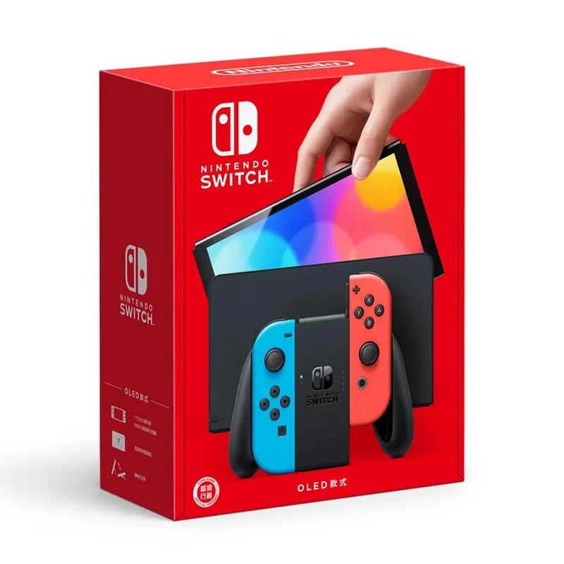 Nintendo Switch 遊戲主機 OLED 款式 (紅藍色 - 港版)