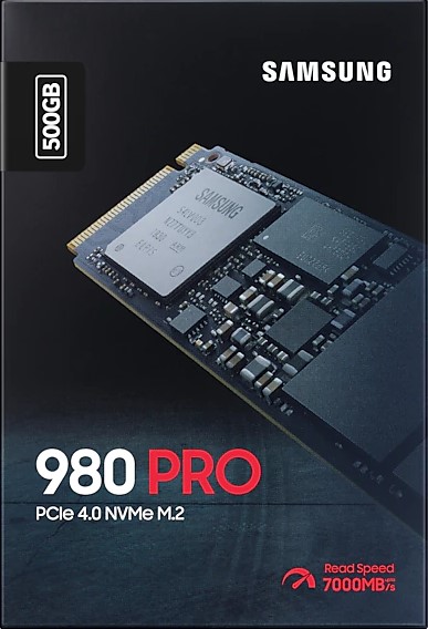 Samsung 三星 980 PRO 500GB TLC NVMe PCIe 4.0 x4 M.2 2280 SSD