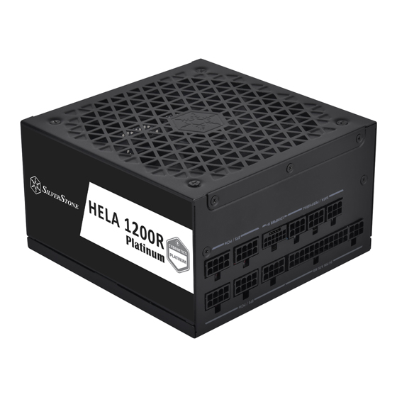 Silverstone  HELA 1200R PCIE 5.0 1200W 80Plus Platinum    (5)-1