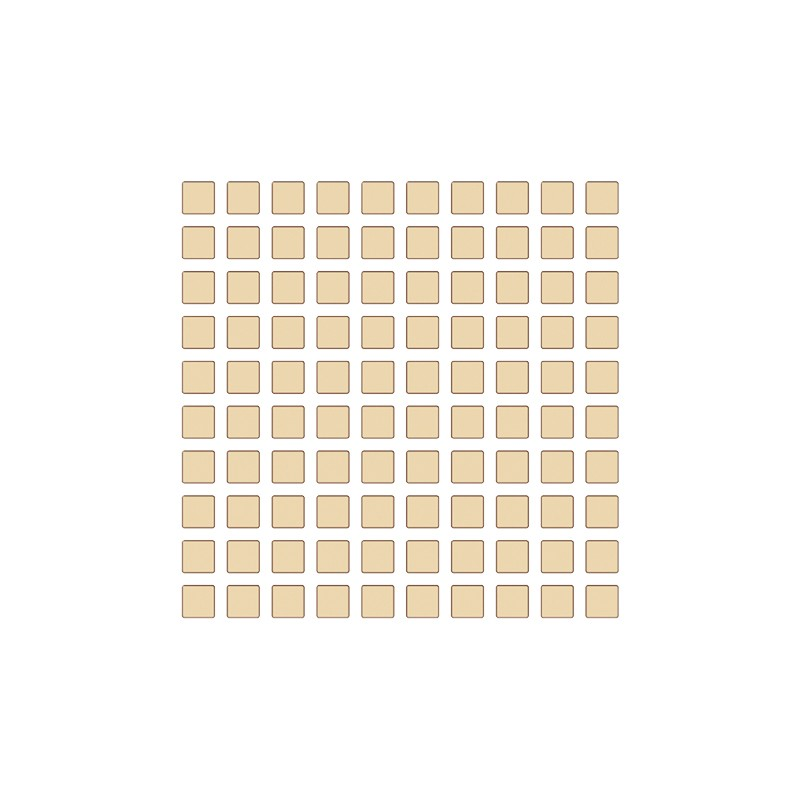 abee Pixel One Pixel Cube Gold 金色像數點