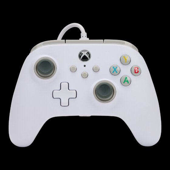 POWERA Xbox Series X|S 有線遊戲手掣 - White 白色