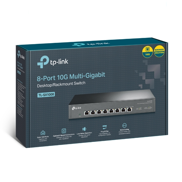 TP-Link SX1008 Desktop/Rackmount Switch-4