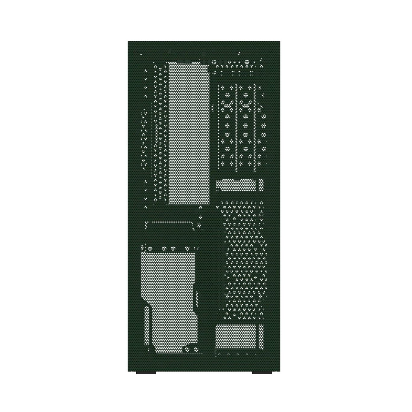 SSUPD Meshroom S Full Mesh Mini-ITX 機箱 (w/ PCIe 4.0 Riser Cable) - Green 綠色