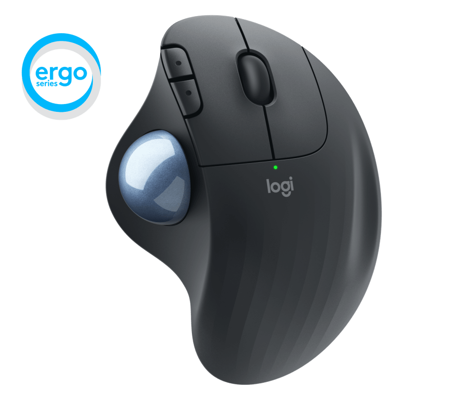 Logitech ERGO M575 藍牙無線軌跡球滑鼠 - Black 黑色