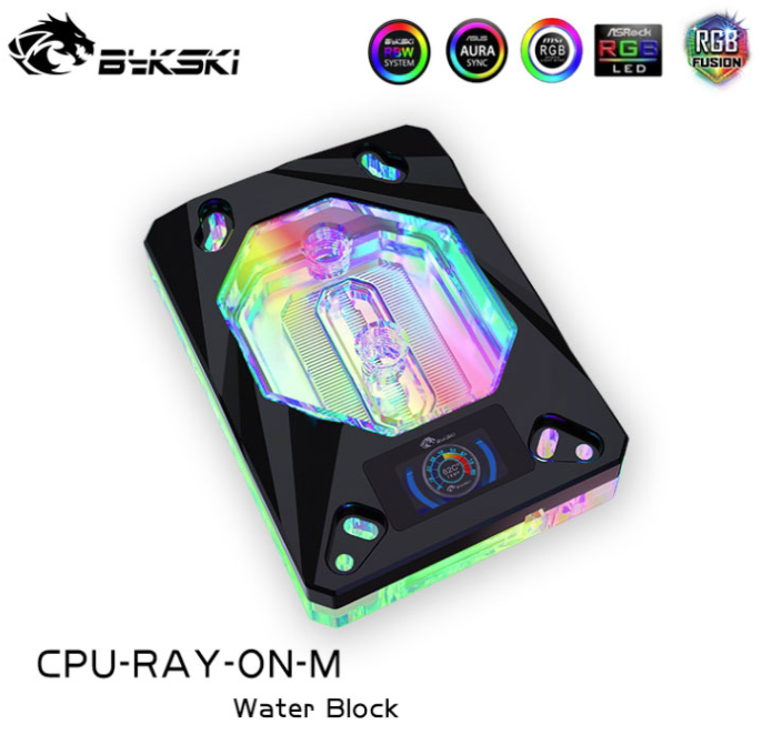 Bykski CPU-RAY-ON-M CPU水冷頭 AMD專用