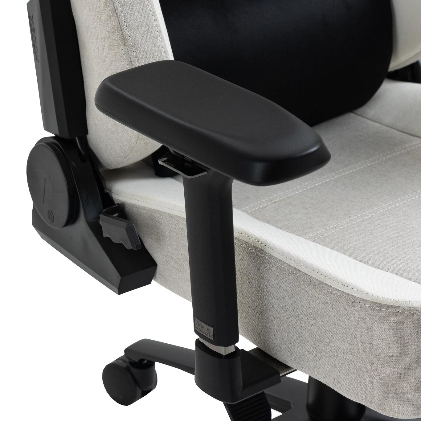 Zenox Spectre-MK2 Racing Chair  - Fabric/Light Grey /-5