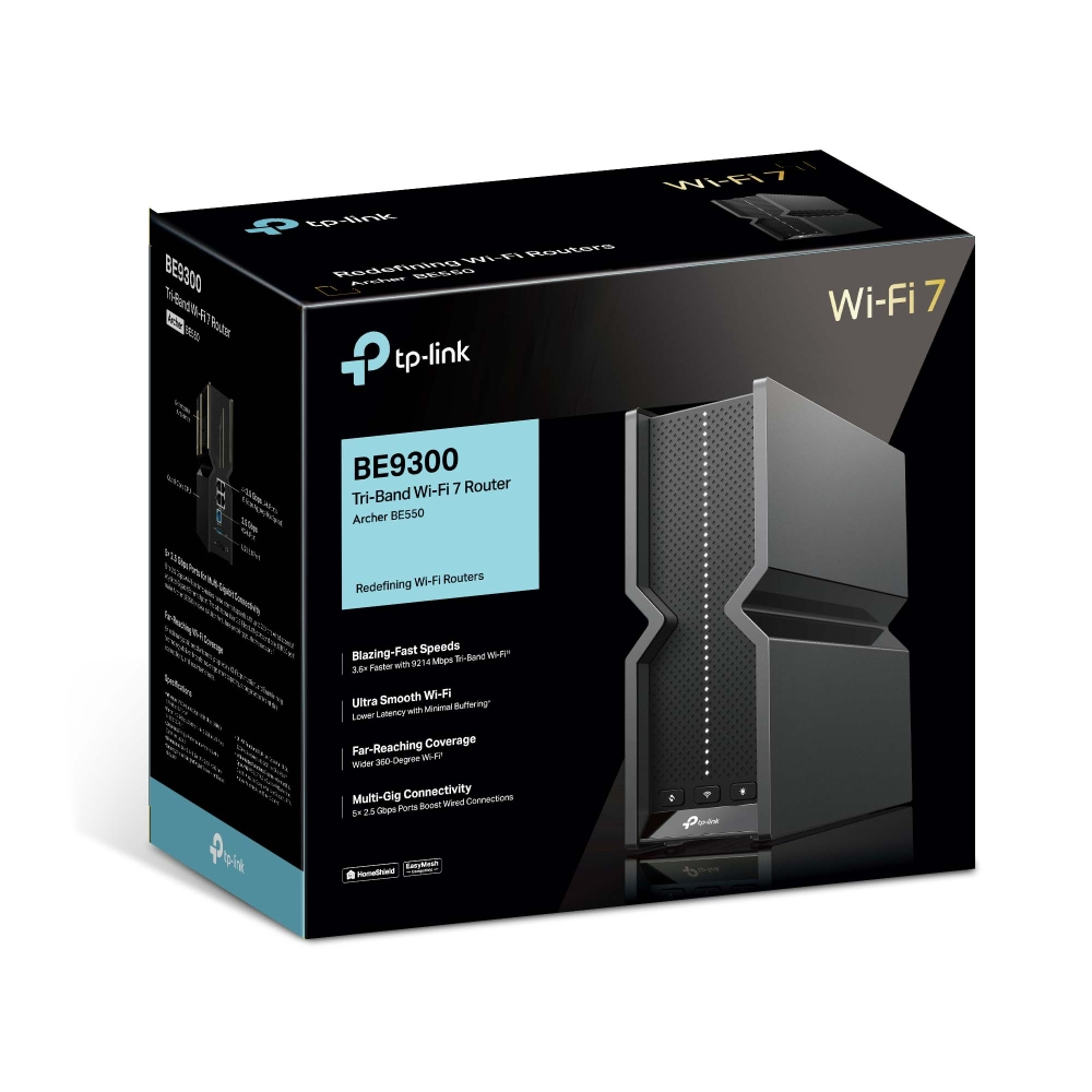 TP-Link Archer BE550 BE9300  WiFi 7 -4