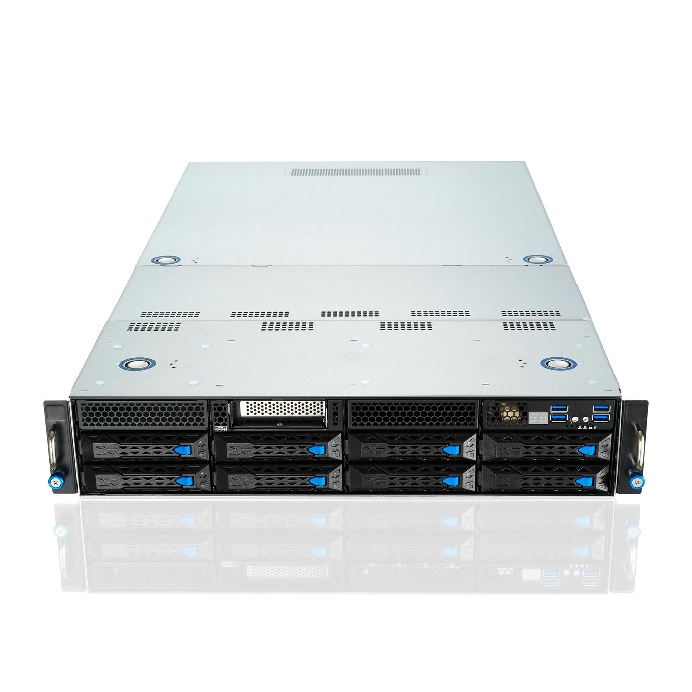 ASUS 華碩 2U Server ESC4000 E10 伺服器 (Intel Xeon Silver 4314 *2/64G*4/960GB SSD*2/RAIL KIT/3Y OSS)