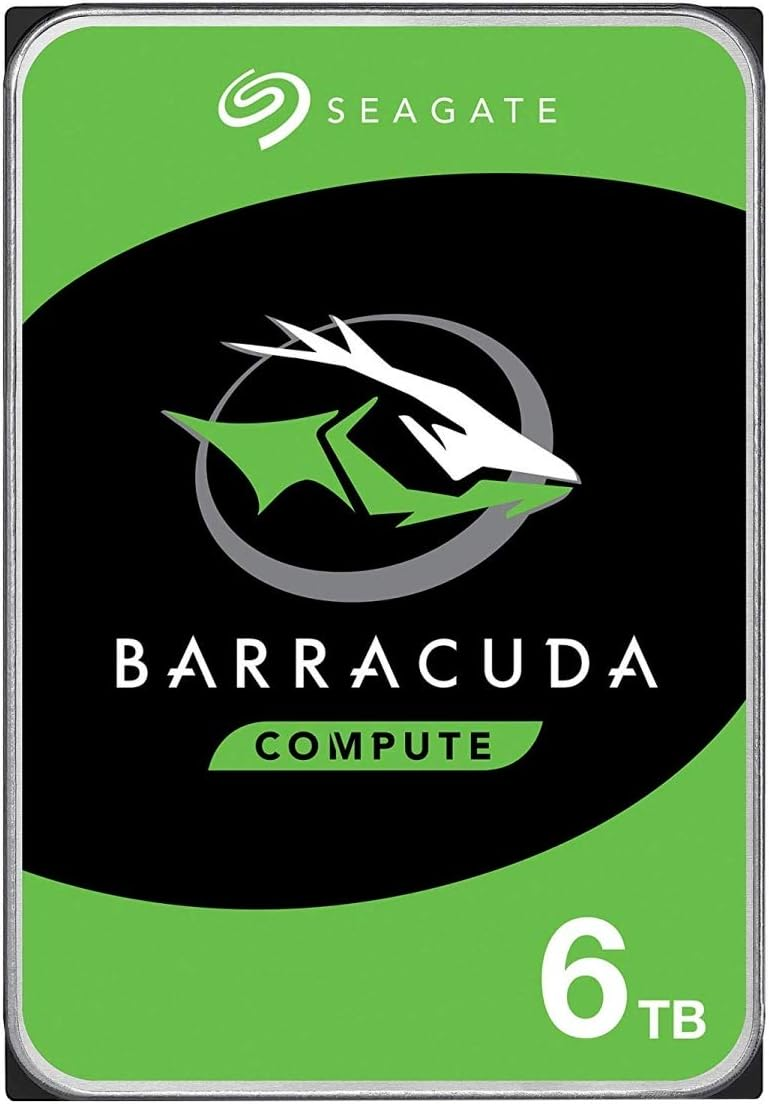 Seagate Barracuda 6TB 5400rpm 256MB 3.5" Desktop HDD (ST6000DM003)