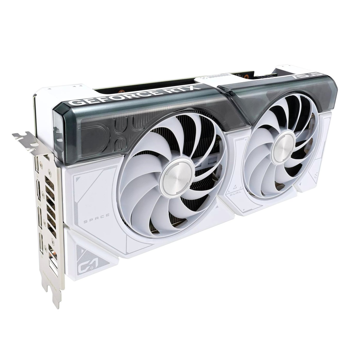 ASUS  DUAL WHITE GeForce RTX 4070 12G GDDR6X OC -4
