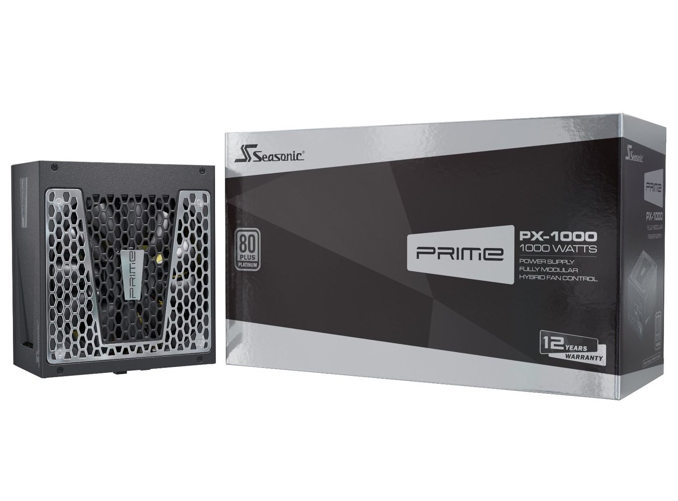 Seasonic PRIME PX-1000 1000W 80Plus Platinum 鉑金牌 全模組 火牛 (12年保)