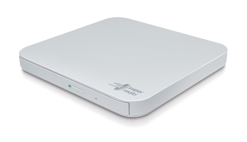 HLDS Slim Portable DVD-Writer GP95 - White 外置光碟機