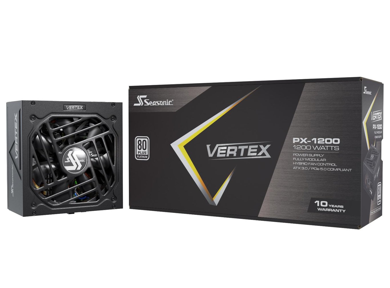 Seasonic VERTEX PX 1200W ATX3.0 (PCIe 5.0) 80Plus PLATINUIM 鉑金牌 全模組 火牛 (12年保)