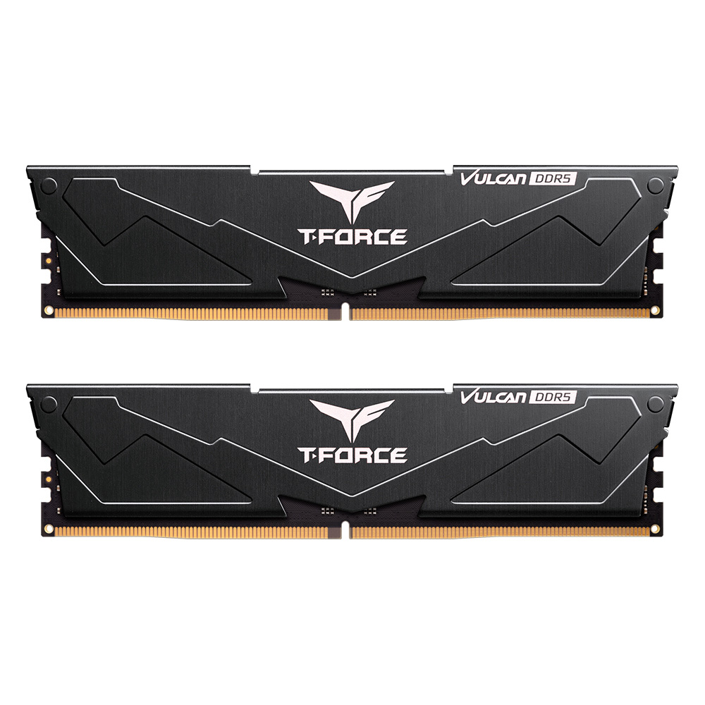 Team T-Force Vulcan 32GB (16GB x2) DDR5 6000MHz (FLBD532G6000HC38BDC01) - Black