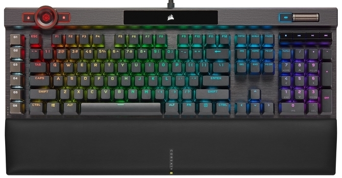 Corsair K100 RGB 機械式鍵盤 (CORSAIR OPX Keyswitches) 