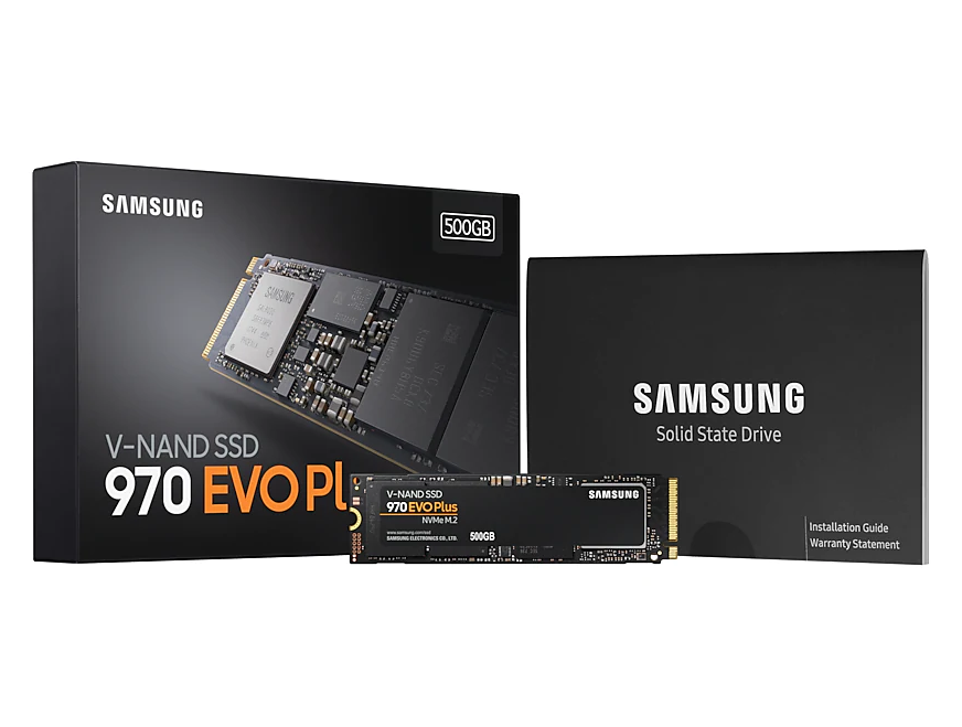 Samsung 三星 970 EVO Plus 500GB TLC NVMe PCIe 3.0 x4 M.2 2280 SSD