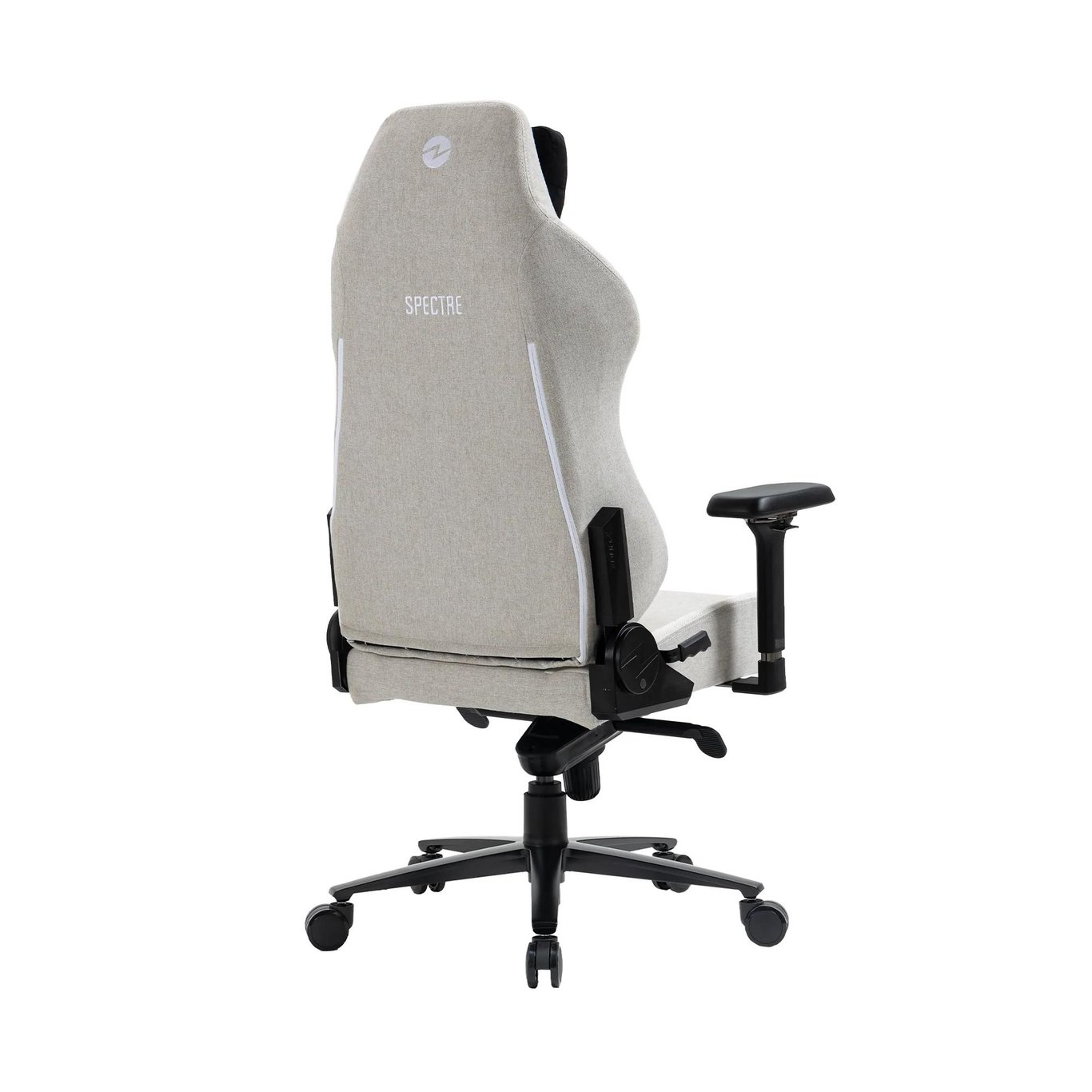 Zenox Spectre-MK2 Racing Chair  - Fabric/Light Grey /-4