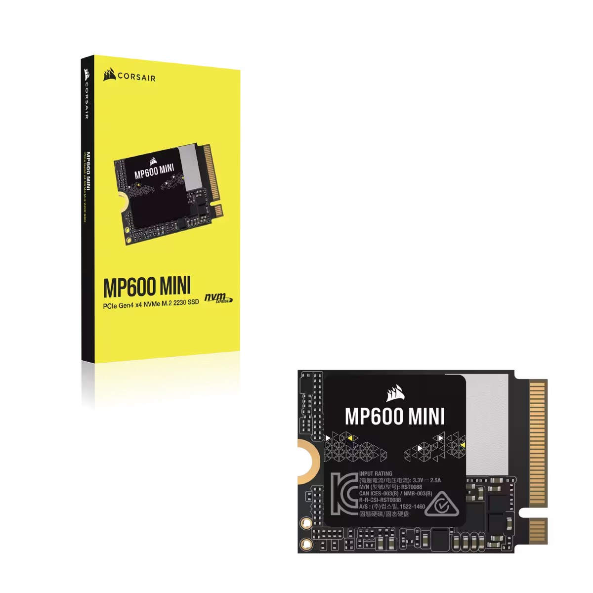 [Steam Deck / MS Surface PRO ] Corsair MP600 MINI 1TB 3D TLC NVMe PCIe 4.0 x4 M.2 2230 SSD -4