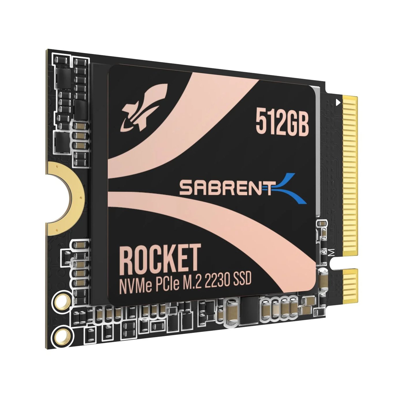 [免費安裝連 STEAM OS 系統]  Sabrent ROCKET 512GB Low Profile NVMe PCIe 4.0 x4 M.2 2230 SSD (香港 5 年保養)