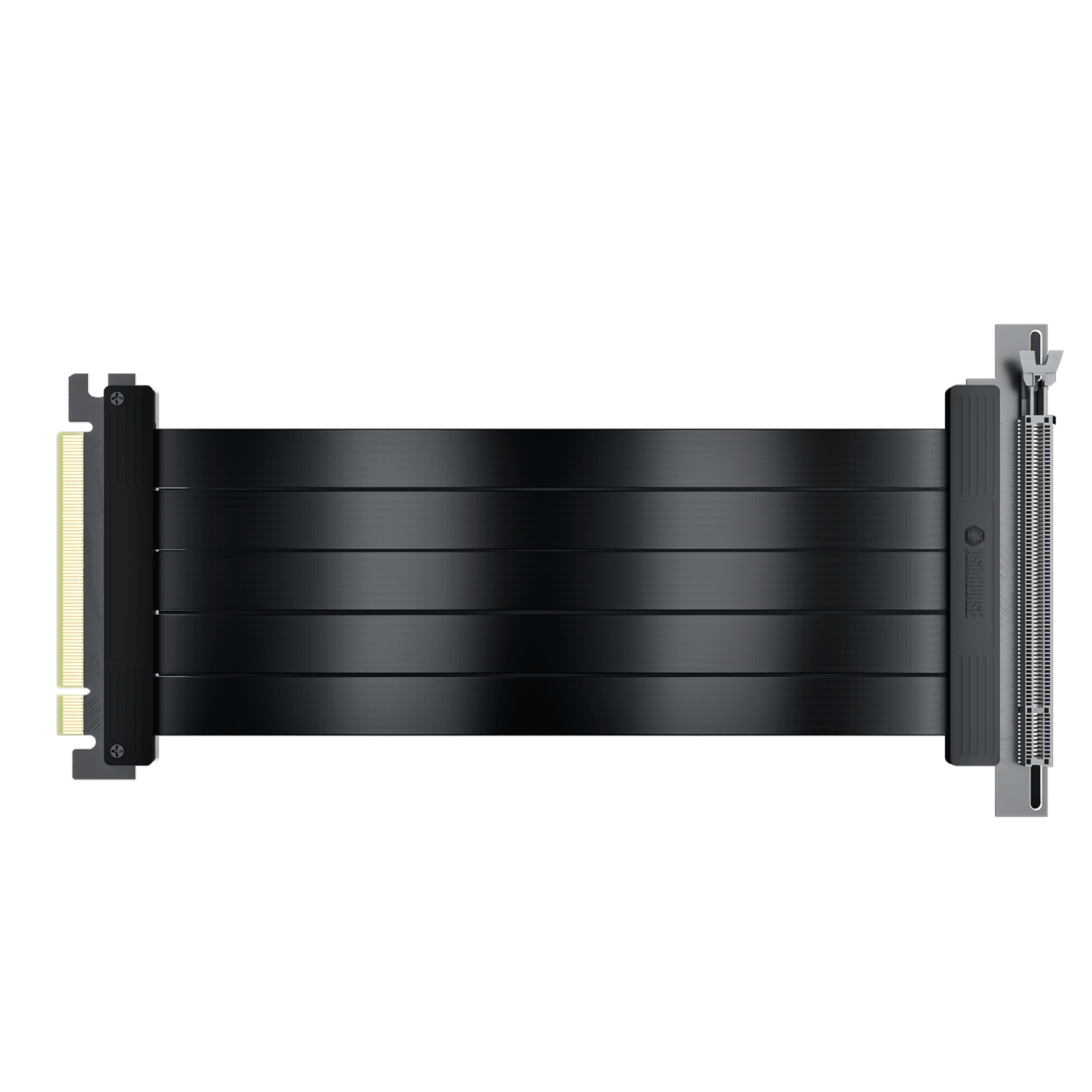 AsiaHorse PCIe 4.0 SOFT Riser Cable - Black -4