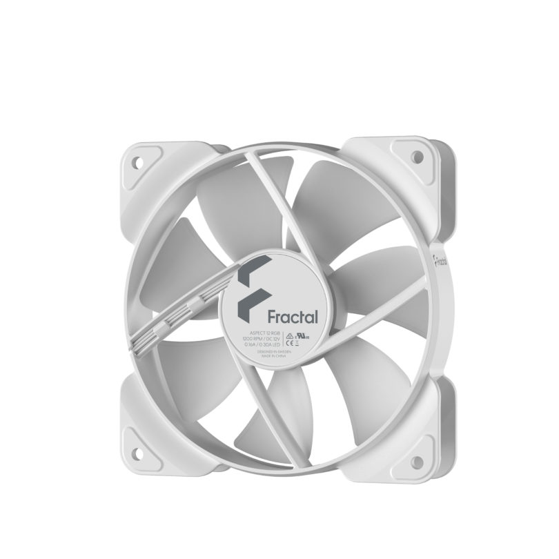 Fractal Design Aspect 12 RGB 120mm White Frame Fan 風扇
