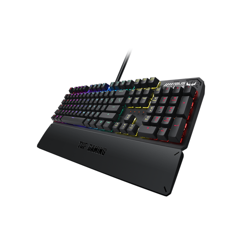 ASUS 華碩 TUF GAMING K3 RGB 機械式電競鍵盤 (紅軸 英文)