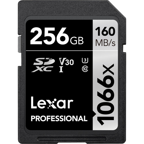 Lexar® Professional 1066x SDXC™ 256GB UHS-I Card