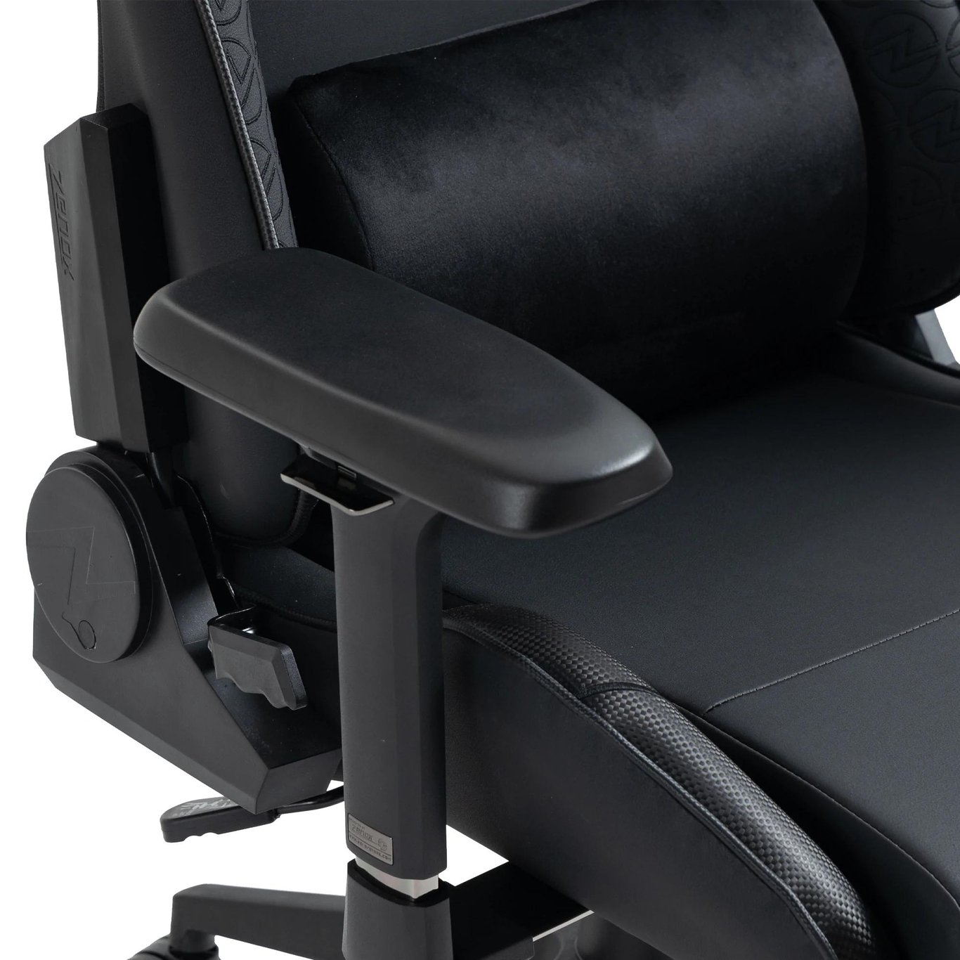 Zenox Saturn-MK2 Racing Chair  - Leather/Carbon /-7