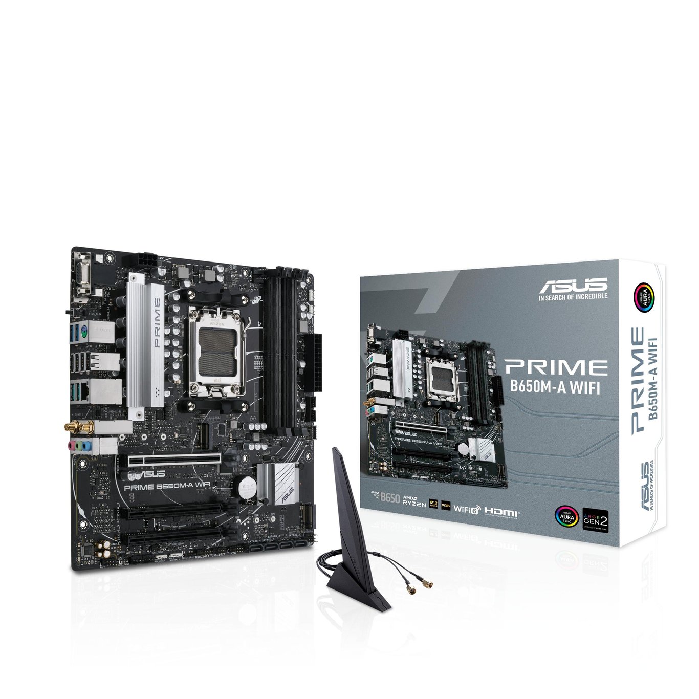 [升級CPU請選此項] ASUS PRIME B650M-A WIFI Micro-ATX