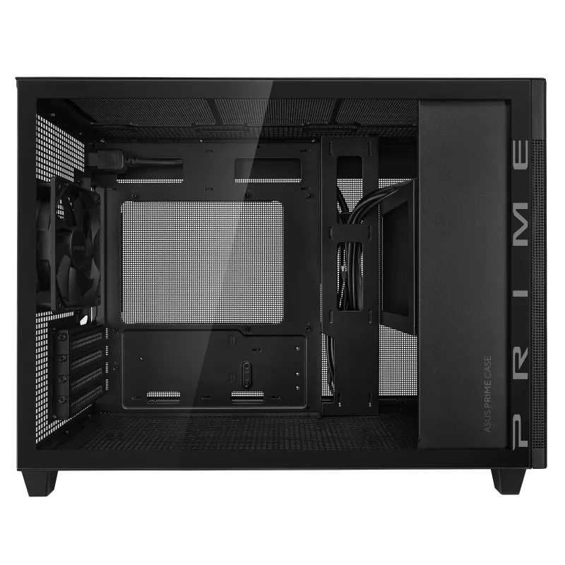 ASUS 華碩 Prime AP201 Tempered Glass Micro-ATX 機箱 - Black 黑色