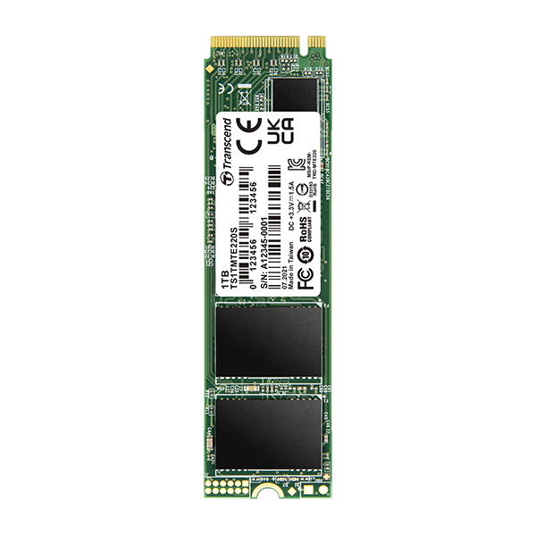 Transcend 220S 1TB 3D TLC M.2 NVMe PCIe 3.0 X4 SSD (TS1TMTE220S)