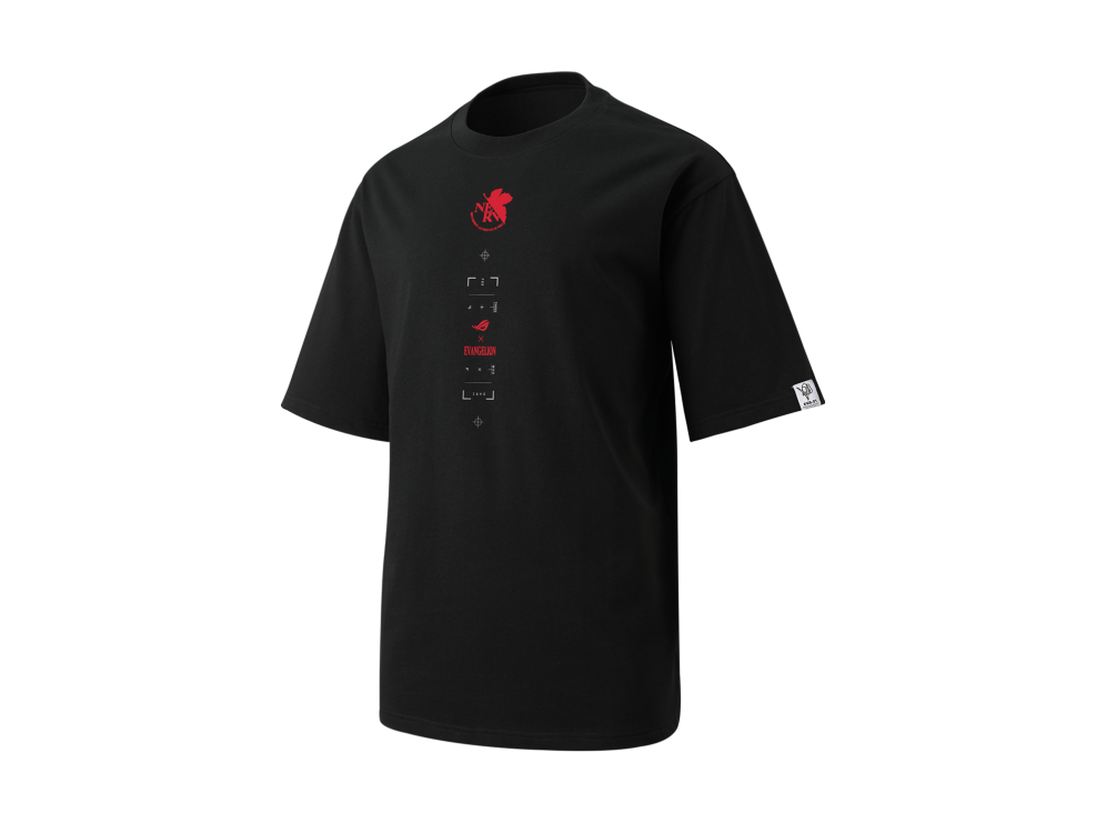 ASUS 華碩 ROG Black T-Shirt EVA 限定版 CT1011 - 黑色 大碼