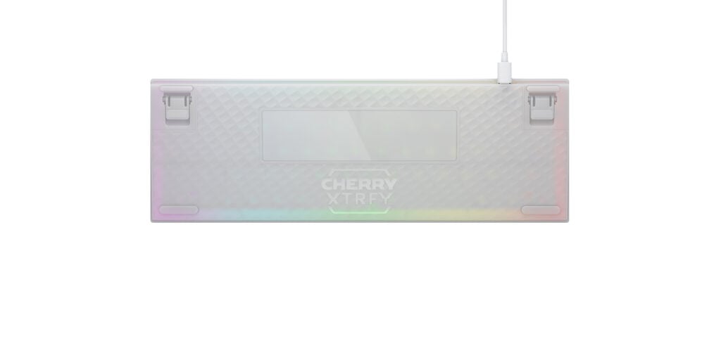 Cherry Xtrfy K5V2 機械式鍵盤 (Cherry MX2A 紅軸) - White 白色