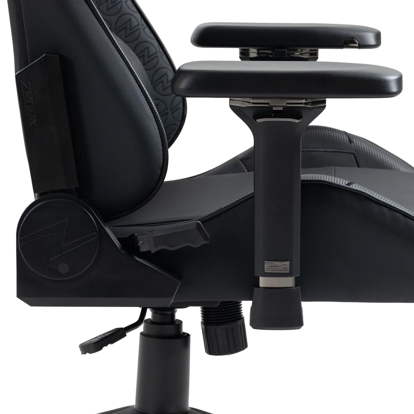 Zenox Saturn-MK2 Racing Chair  - Leather/Carbon /-5