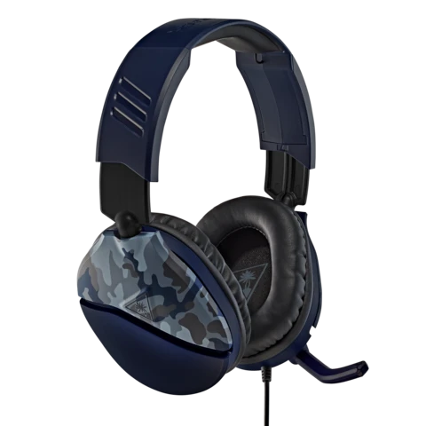 Turtle Beach Recon 70P - 迷彩藍色 3.5mm 有線電競耳機