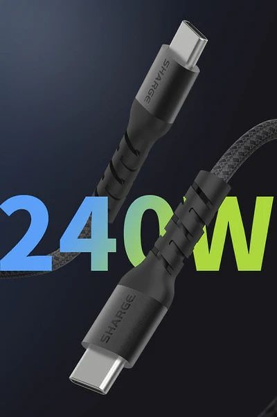 SHARGE SL105 PD240W USB-C to USB-C 1.5M Cable