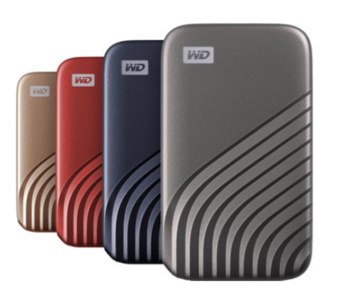 WD My Passport SSD 1TB 2.5" External SSD - Red (WDBAGF0010BRD)