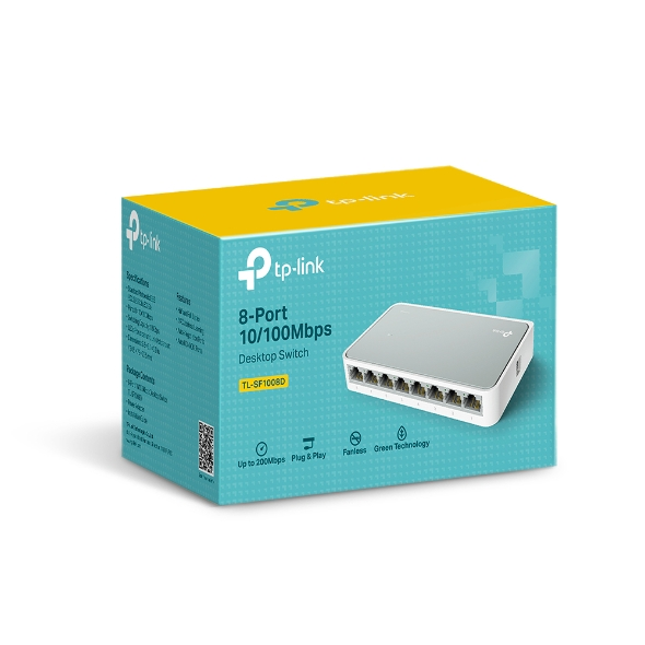 TP-Link TL-SF1008D 8-Port 10/100Mbps Desktop Switch-2