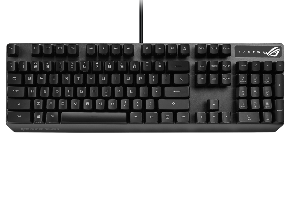 ASUS 華碩 ROG Strix Scope RX 104Keys 電競遊戲鍵盤 (RX 紅軸 英文)