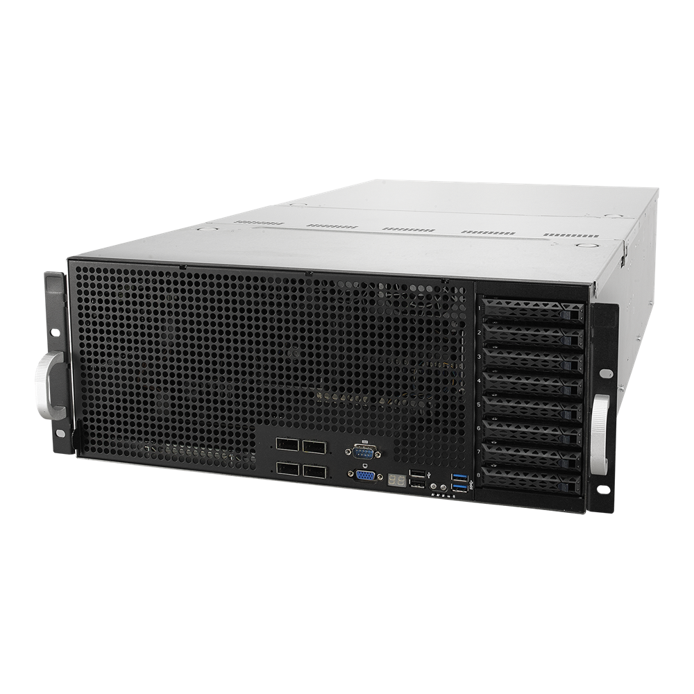 ASUS 華碩 4U Server ESC8000 G4 伺服器 (Intel Xeon Gold 5217 *2/64G*2/960GB SSD*2/RAIL KIT/3Y OSS)