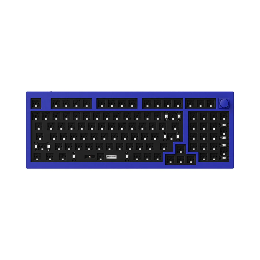 Keychron Q5 96% QMK 自定義機械鍵盤 (配旋鈕) - Barebone 準成品 鋁合金底座 (海軍藍色)