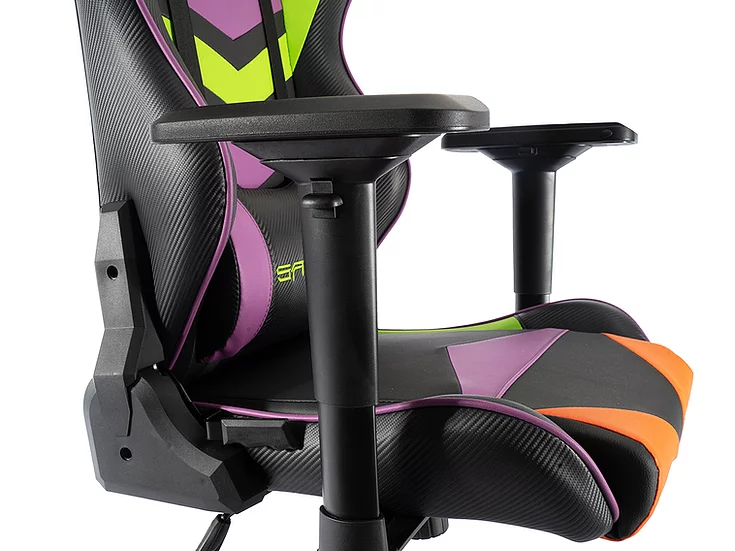 OCPC SATAN Gaming Chair 電競椅 (Violet / Green)